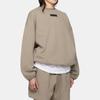 Fear of God Essentials Мужские топы с круглым вырезом, меланжево-серые 192SU244681F