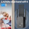 Двухсетевой интерфейс Wi-Fi 6 Повторитель Усилитель Сигнала Роутер 300 Мбит/с Усилитель Сигнала Усилитель Сотовой Связи