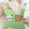 Bubu Dudu Cartoon Cushion Cover Car Throw Pillow Case For Sofa Car Christmas Gift 40X40Cm 45X45Cm