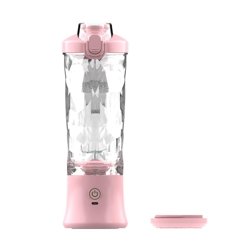 600ML Portable Wireless Electric Blender Personal Fruit Juice Blender Rechargeable Mini Smoothies Mixer