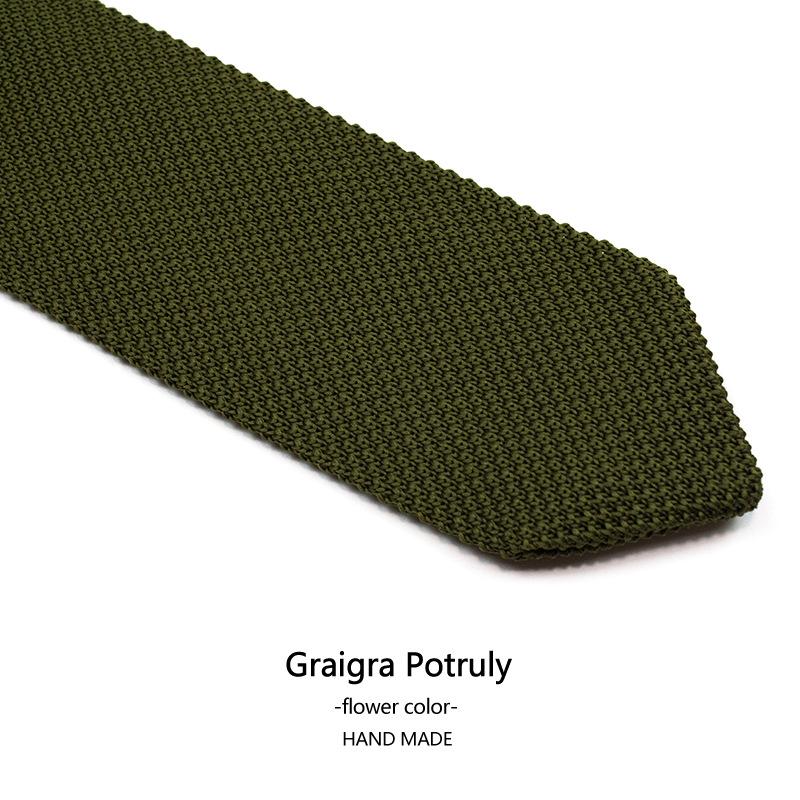 Темно-зеленый маленький галстук 5 см узкий вариант кофейного цвета ретро полосатый британский японский прилив плоский вязаный галстук