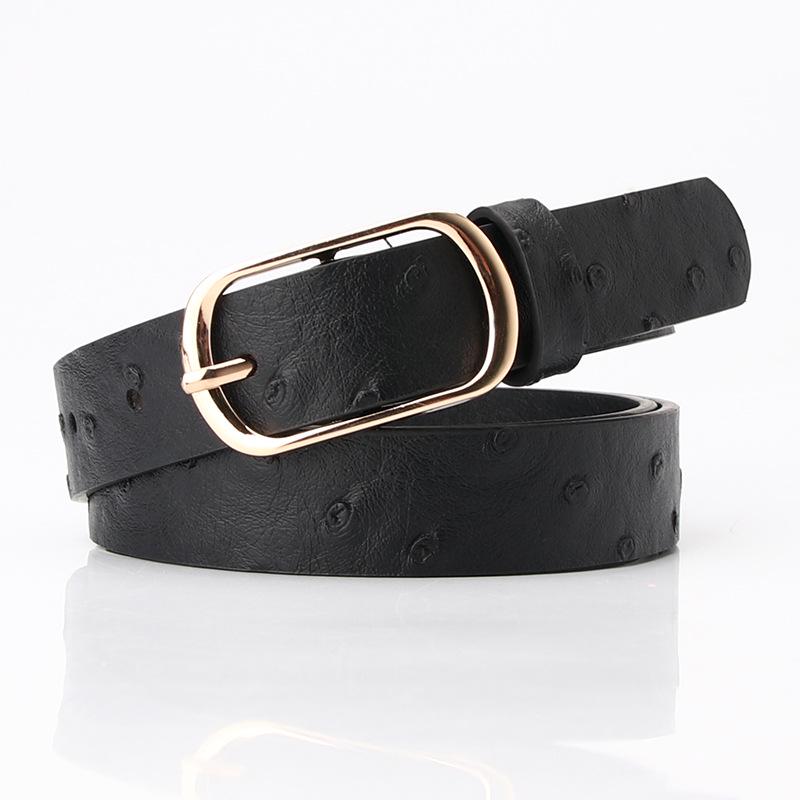 2025 Vintage Snake Leopard Print Belt for Women Black Fashion Waist Leather Belt for Lady Female Waistband Belts