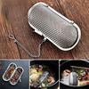 Stainless Steel Cooking Spices Infuser Fine Mesh Loose Tea Herbal Strainer Multi-purpose Residue Filter For Household