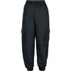 Pantalon Cargo - URBAN CLASSICS - Viscose Twill - Coupe Cargo - Taille Standard - Noir