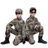 Детский камуфляжный комплект одежды для школы, военных тренировок и летнего лагеря