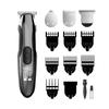 4-in-1 Electric Hair Clipper: Multi-Head, Notch Design, Bald Razor, HD Screen, Machine Washable
