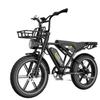 KOOLUX X9 All-Terrain E-Bike 20*4 Inch  Fat Tires 48V15.6AH Battery 750W Motor  Electric Bicycle Adult Mountian E-Bike