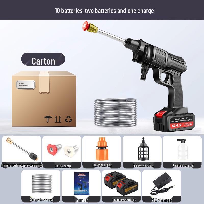 Литиевая аккумуляторная мойка высокого давления