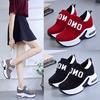 Platform Wedge Sneakers Ladies Shoes Sneaker Casual Shoes Trainers Women Female Shoes Black Red Sneakers