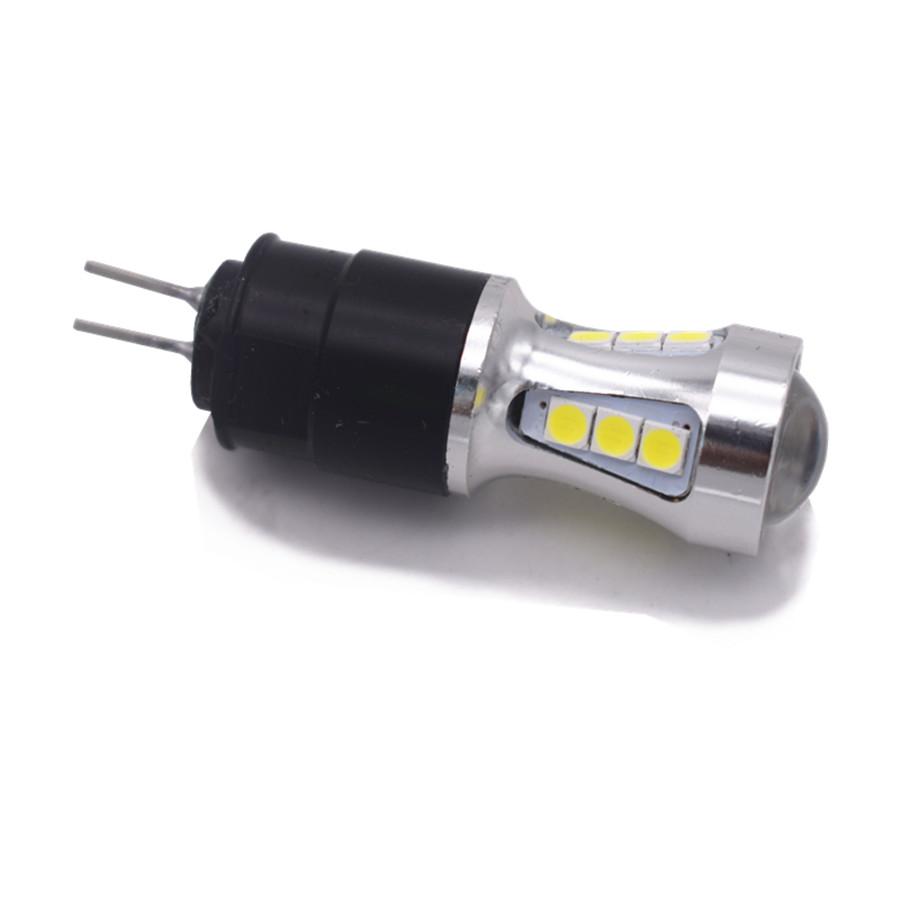 2 шт. G4 Hp24w LED 12V Белый 3030 18SMD светодиод Для Citroen c5 и peugeot 3008 светодиодные ДХО Дневные ходовые огни