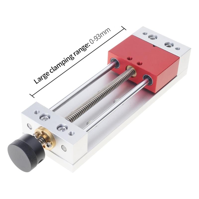 Тиски скамьи Зажим Алюминиевый Плоский Зажим Маленький Зажим для Сверлильного Станка Тиски Пресс-Машина Тиски Фиксирующий Инструмент Сверло Простой в Использовании