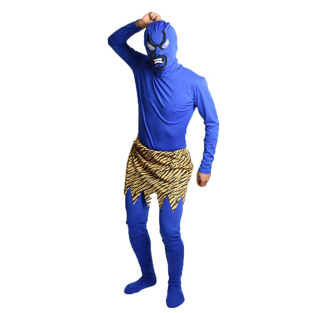 MAKE CHEERFUL Setsubun Oni Costume Cosplay (Blue, M)