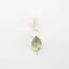 Green Amethyst Gemstone 925 Sterling Silver Jewelry Handmade Girls Pendant 1.40" PP-12-38