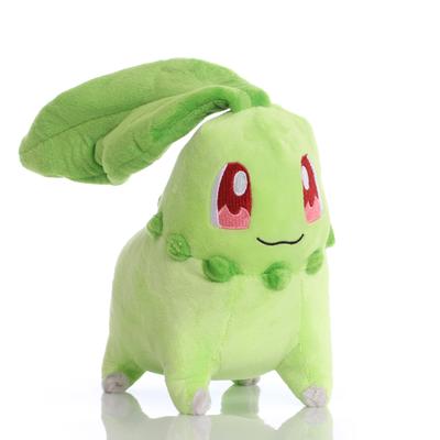 20 см Чикорита плюшевые игрушки Мягкая мультяшная Чикорита кукла Kawaii Япония аниме эльф плюшевая кукла подарок на день рождения для детей
