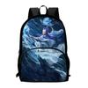 Nezha Durable Backpack Oxford Bookbag For School Use Large Capacity Bag Gift