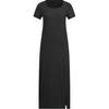 SS25 Fashion Comfortable Soft Skin-Friendly Short Sleeve Dress Women Dresses Black JN0708