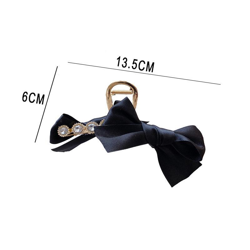 Новый 13 см Роскошный Хрустальный Лук Коготь Для Волос Модные Металлические Заколки Для Волос Шпилька Модные Блестящие Аксессуары Для Волос Для Женщин Головные Уборы Подарок