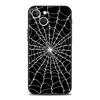 Роскошный мягкий чехол из ТПУ для iPhone 17 Air 16E 16 11 15 14 Pro MAX 12 13 7 8 Plus X XR XS SE 2022, черный, с рисунком паутины