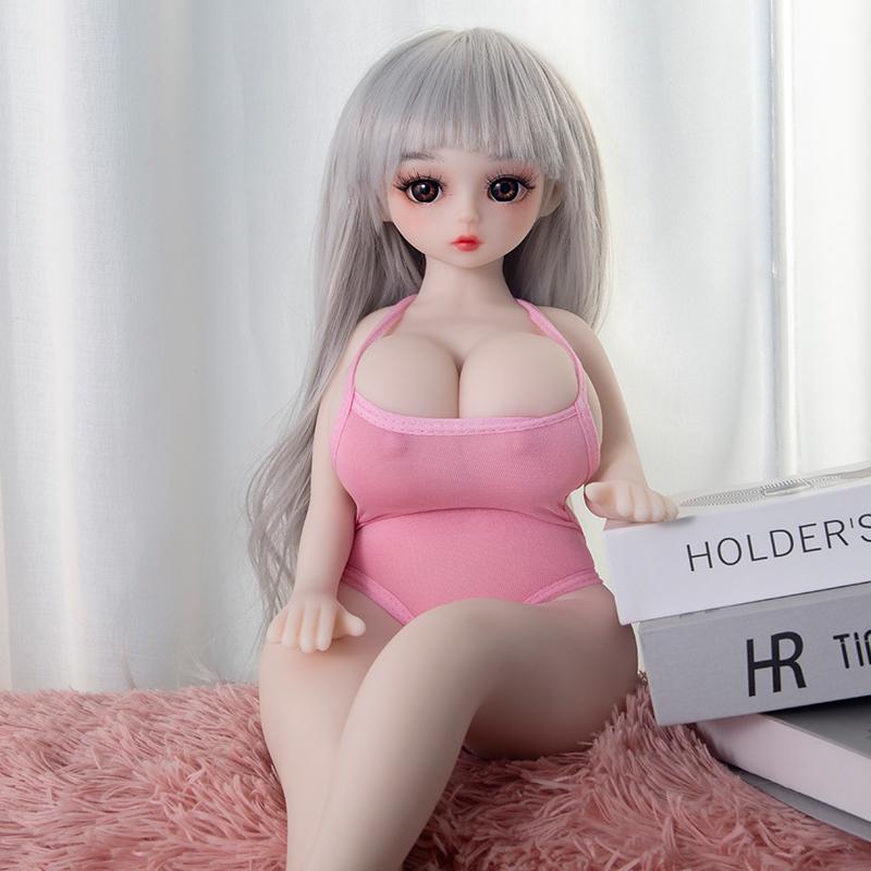 Кукла всего тела 60 см, 3D-силиконовая секс-кукла из безопасного материала TPE с реалистичным вагиной и анальным отверстием, секс-игрушка для взрослых