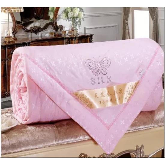 VESCOVO Летнее тонкое одеяло размера квин из шелка тутового шелкопряда 200*230 Односпальный пуховый пододеяльник 150*200