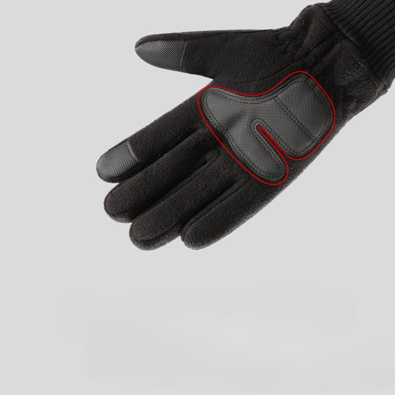 Зимние теплые перчатки, утолщенные ветро- и водонепроницаемые перчатки Shake Fleece, бархатные перчатки, перчатки для велоспорта на открытом воздухе