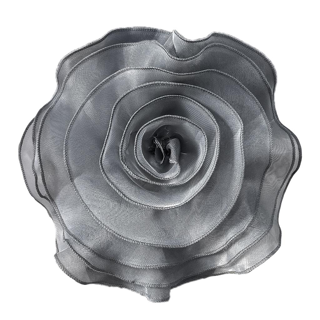 Large Rose Flower Brooches for Women Handmade Cloth Florals Lapel Pin Corsage Fashion Jewelry Badge Coat Accessories
