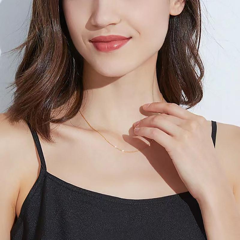 Цепочка Rael 18K Gold Цена Белая Желтая Роза Распродажа Чистое Золото Au750 Ожерелье Лучший Подарок Для Женщин