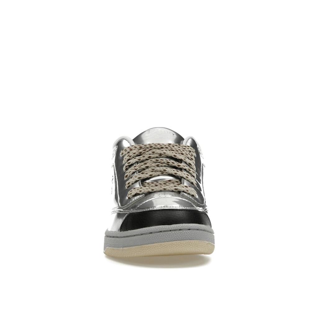 DIME x Reebok Club C Bulc Металлический Серебристый Унисекс Кроссовки Серебристо-Металлик Современный Бежевый 100069825