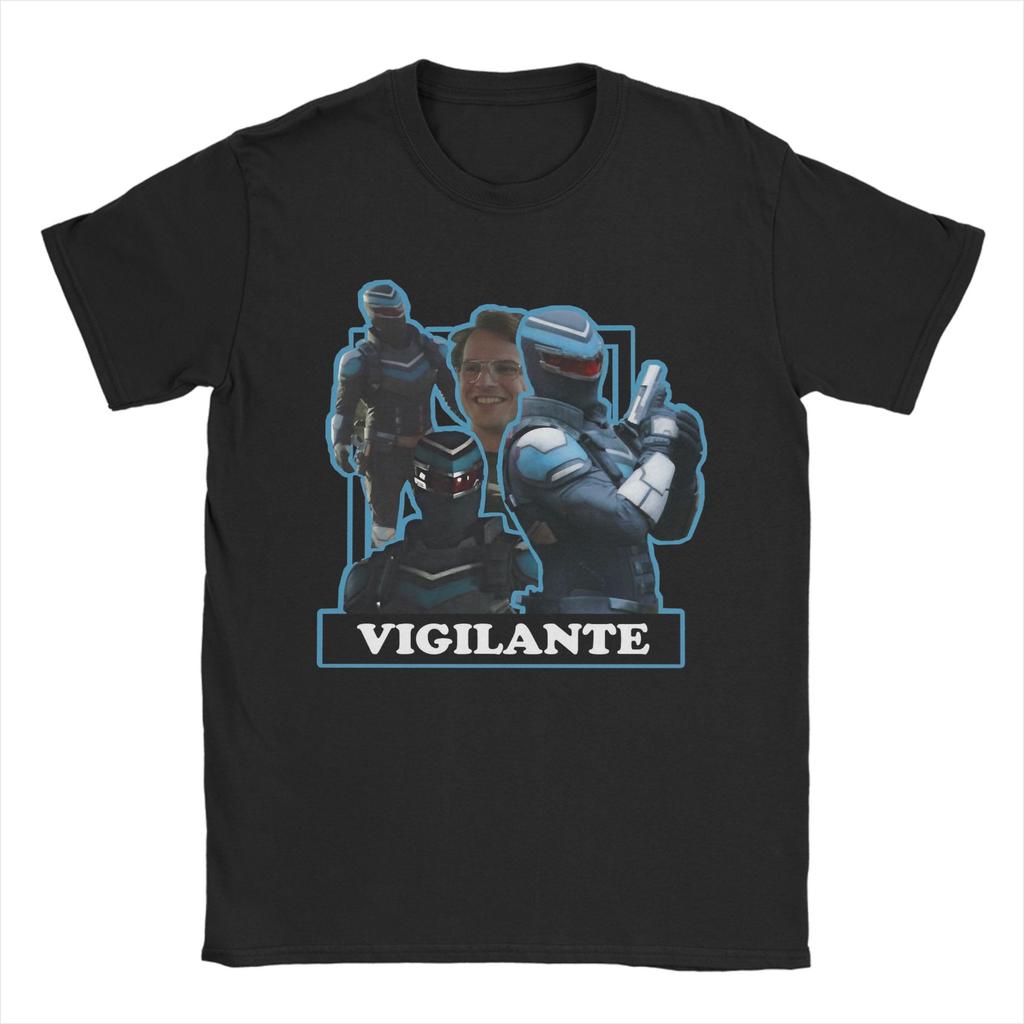 Vigilante Peacemaker Quotes Tee Shirt for Men Women Printed T Shirts Cotton Clothing