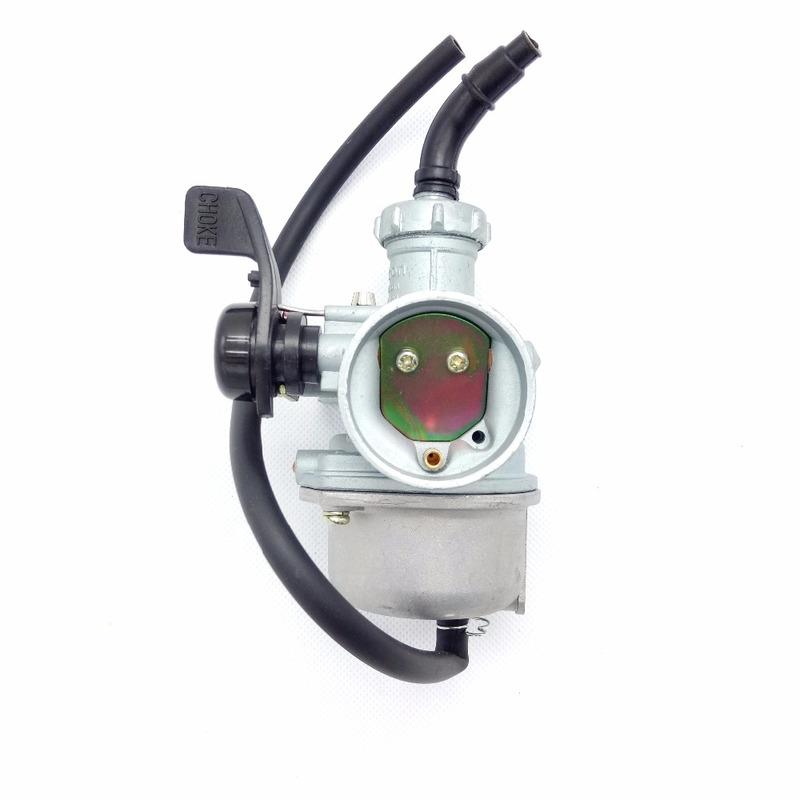 PZ22 22mm New Carburetor Hand Choke With Air Filter For 125cc ATV Dirt Bike Go Kart Honda CRF XR
