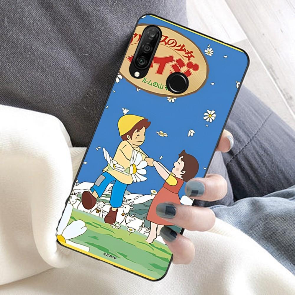 Милый чехол для телефона Хайди для Huawei Honor 10 lite 9 20 7A 9X 30 50 60 70 pro plus Мягкая силиконовая накладка