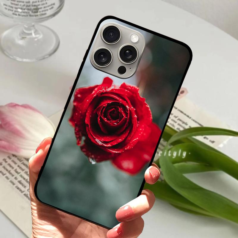 Popular Patterns For iPhone 15 Plus Case On iPhone15 Soft Silicone TPU Phone Cover For iPhone 15 Pro Max Protector Coque Funda