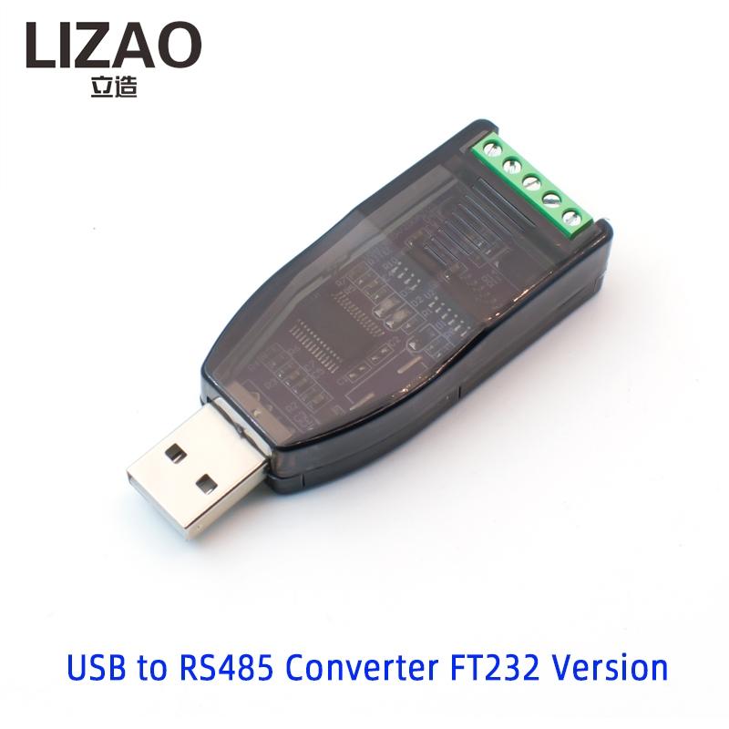 USB to RS485/RS422 Serial Converter Module, FT232RL/CP2102/CH340G Optional Chip with TVS Anti-Surge Industrial Protection
