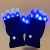 1 Pair LED Flashing Magic Gloves Colorful Finger Glowing Glove AVE