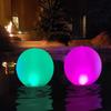 40cm Beach Inflated Ball Balloons Toy Swimming Pool Glowing Swimming Toy Water Game Sport LED Light Ball