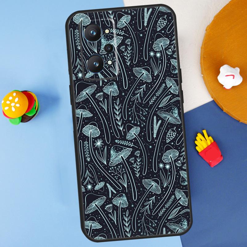 Mushroom Forest For Realme 11 10 12 13 14 Pro Plus GT 5 6 6T GT7 Pro C61 C53 C51 C21Y C25S C55 C67 C75 Case