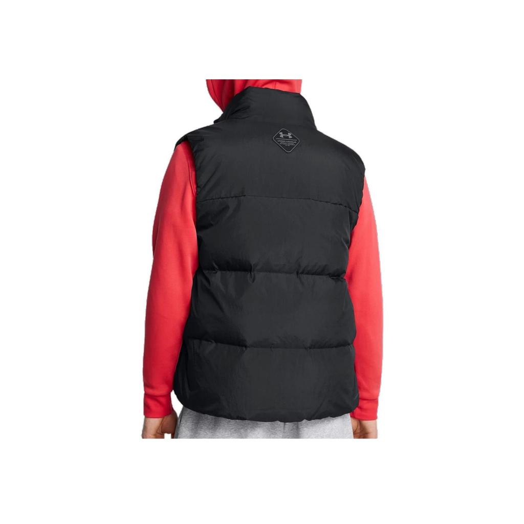 Under Armour Мужской пуховый жилет UA Limitless с воротником-стойкой Черный 1384642-001