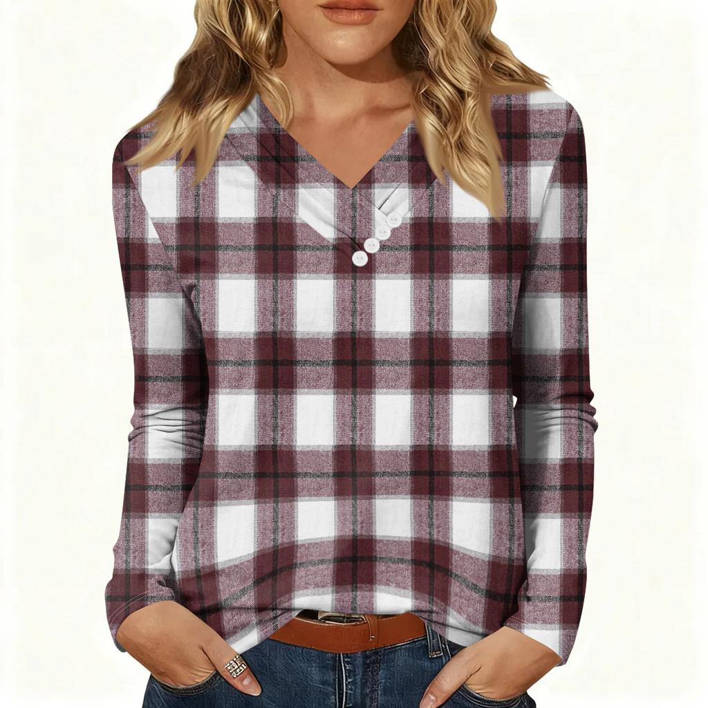 Womens Sweaters V-neck Long Sleeve Shirts Fall Outfits Fashion Winter Clothing Side Slit