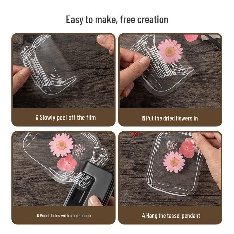 DIY Dried Flower Bookmark Making Kit
