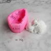3D Rabbit Silicone Mold For Diy Cupcake Cake Pudding Chocolate Fondant Mold