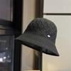 2026New solid color simple hollow breathable fisherman hat for women, summer casual versatile foldable bucket hat, sun hat