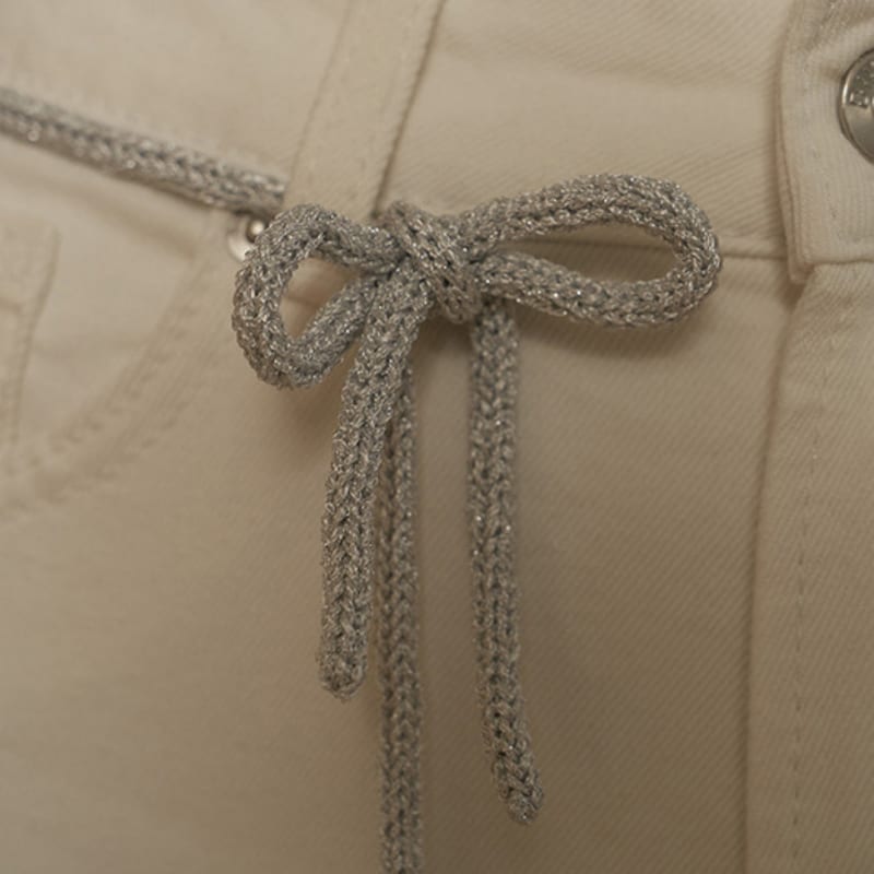 Ожерелье-шарф из ленты HYFLOW (Серебряный)