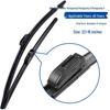 Double-Layer Rubber Wiper Blade for Wuling Hongguang S S1 - Original Fit