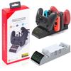 Multifunction Charging Station Dock Base for Controllers with LED Indication Light Space Saving Designing