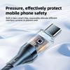 120 Вт светодиодный цифровой дисплей быстрая зарядка USB-кабель типа C для Huawei быстрая зарядка шнур данных