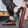 Fashion Men Sneakers Fashion Trend Luxury Brand Casual Flat Shoes Vulcanize Shoe Male Outdoors Non-slip Wear-resistant Hiking Shoes 2025
