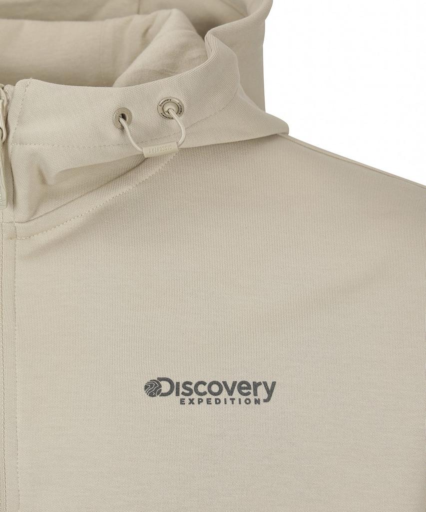 Мужская технологичная тренировочная куртка с капюшоном Discovery Expedition (Бежевый2)