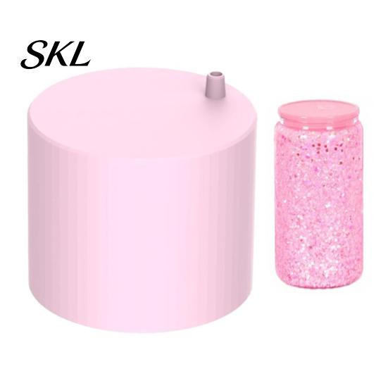 Tumbler Glitter Funnel Snowglobe Adding to Cups Beginners 3D Printed Crafters DIY Cup Making Tools Accessories Easy Filler