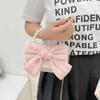 Модная Сумка Принцессы из Искусственной Кожи Ручная Сумка с Жемчугом Детская Модная Сумка Девочка