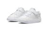 Nike Court Legacy TD Кожаные Нескользящие Амортизация Низкие Кеды для Скейтбординга Белые Для Младенцев и Малышей DA5382-114